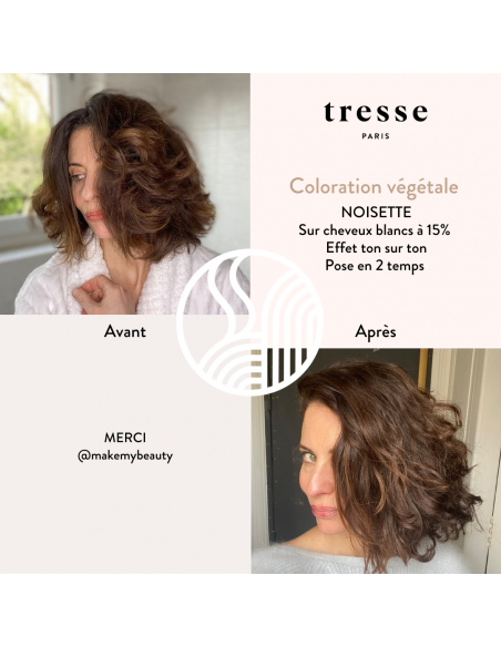 Organic hair color Rich Hazelnut