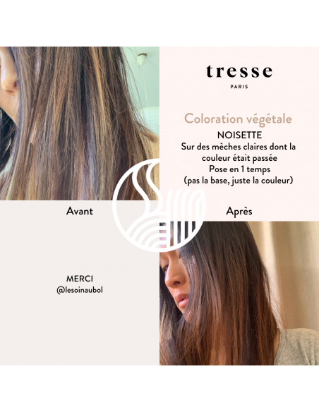 Organic hair color Rich Hazelnut