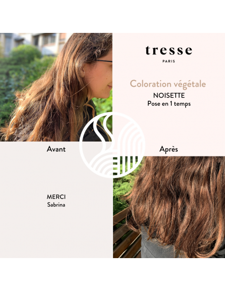 Organic hair color Rich Hazelnut