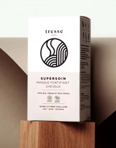Maschera Vegetale SUPERCARE — kit complet — Tresse Paris