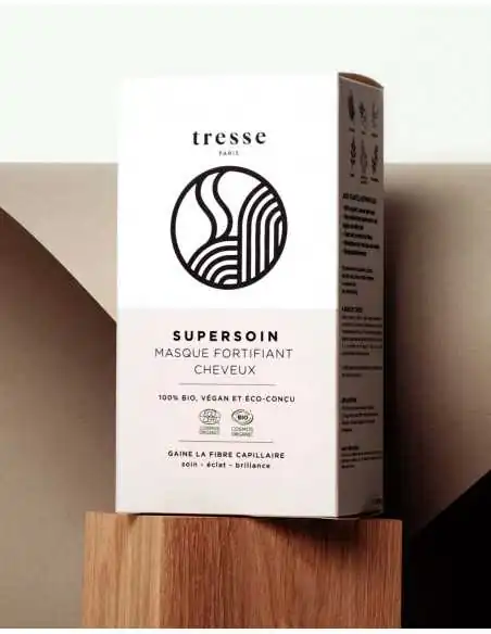 Maschera Vegetale SUPERCARE — kit completo — Tresse Paris