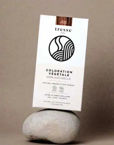 Colorazione vegetale Cuivré naturel — packaging boîte — Tresse Paris