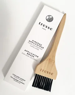 Pinceau applicateur colorazione vegetale vue détail — Tresse Paris 2