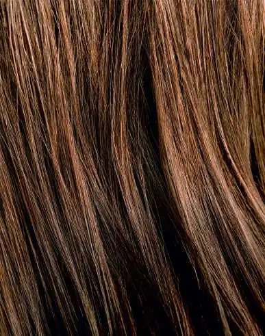Pflanzliche Coloration Haselnuss — vorher nachher graues Haar bedeckt — Tresse Paris